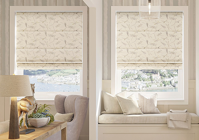 Dragonflies, Natural - Roman Blind - Image 3